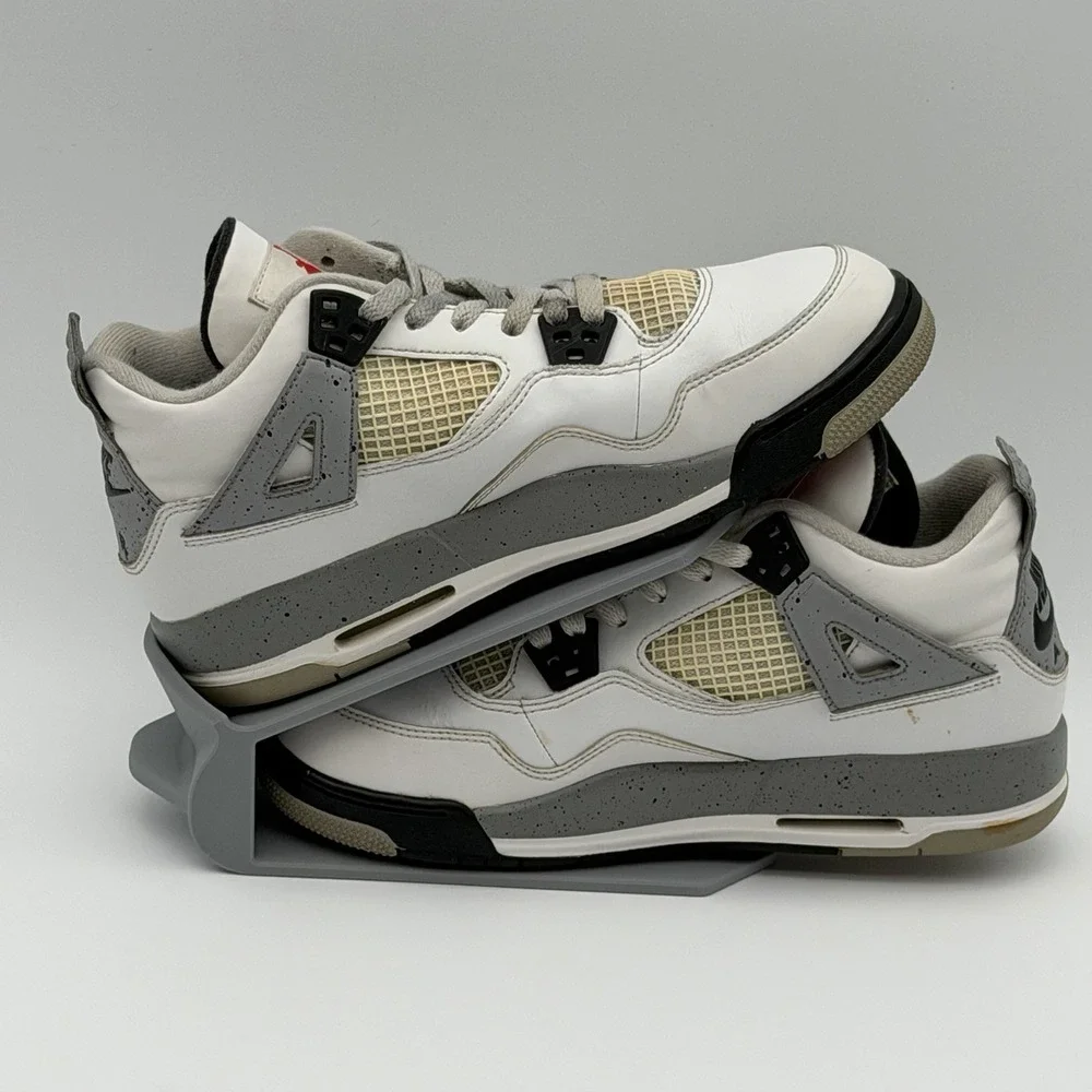 Jordan 4 Retro OG White Cement GS 2016 836016-192 6.5Y/8W Nike Air AUTHENTICATED